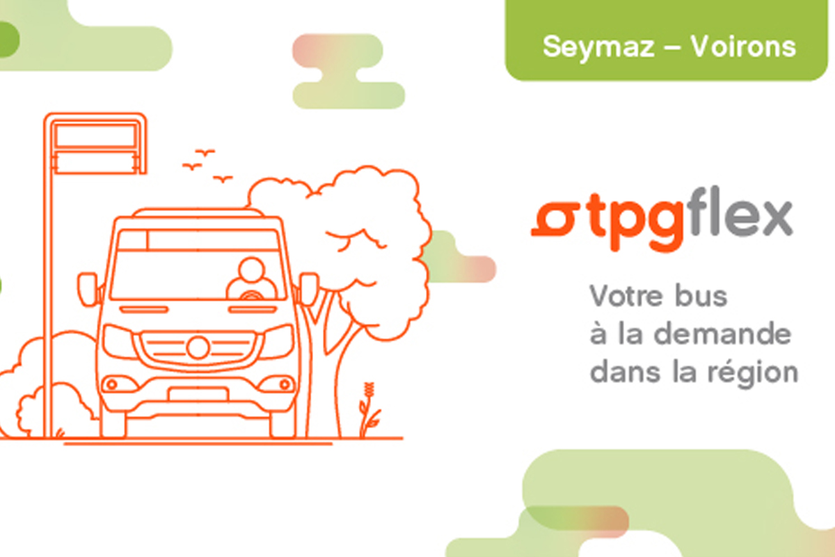 TpgFlex votre bus à la demande vers/depuis la Suisse