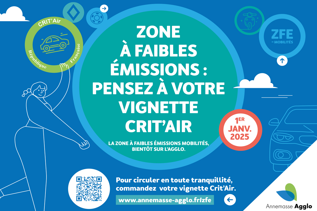 Une ZFE-m pour mieux respirer sur l’Agglo !