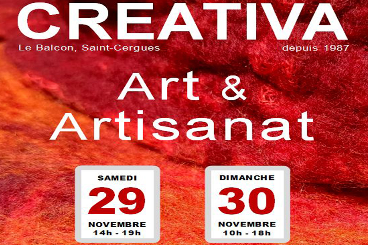 Créativa : deux jours dédiés à la création